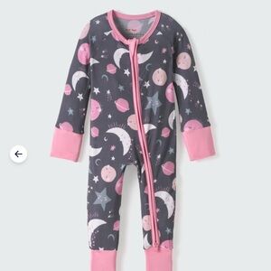 Little Sleepies To the e Moon & Back Bamboo Viscose Zippy